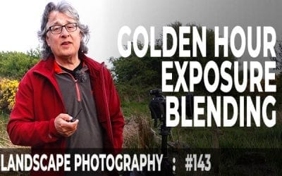 Landscape Photography Golden Hour Exposure Blending (Ep #143)