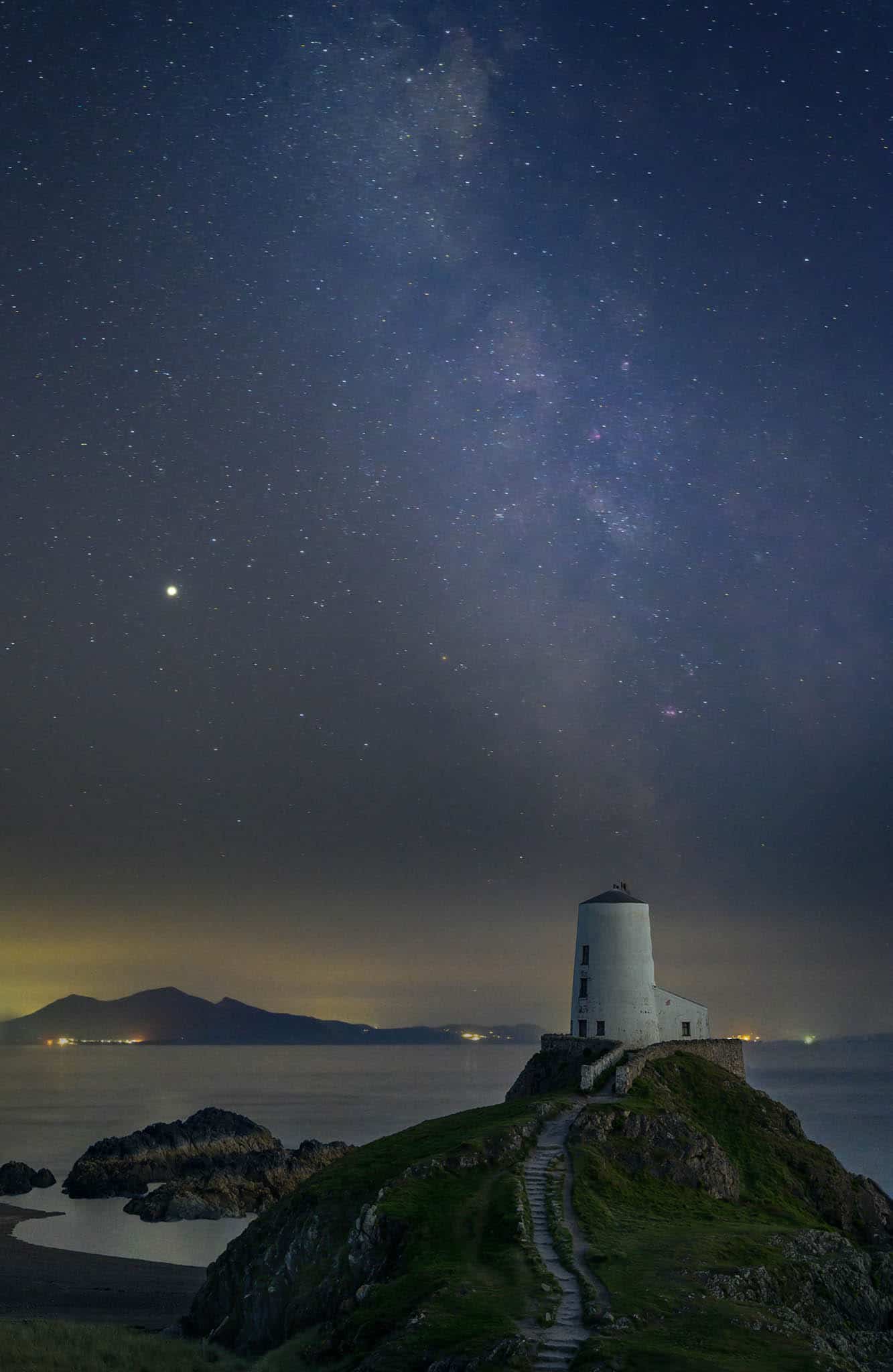 Llanddwyn Island Milky Way, Anglesey