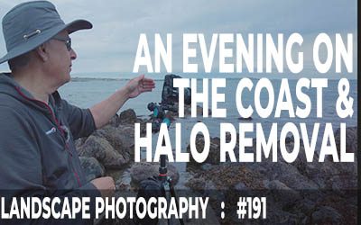 Evening on the Coast & Halo Removal in Photoshop (Ep #191)